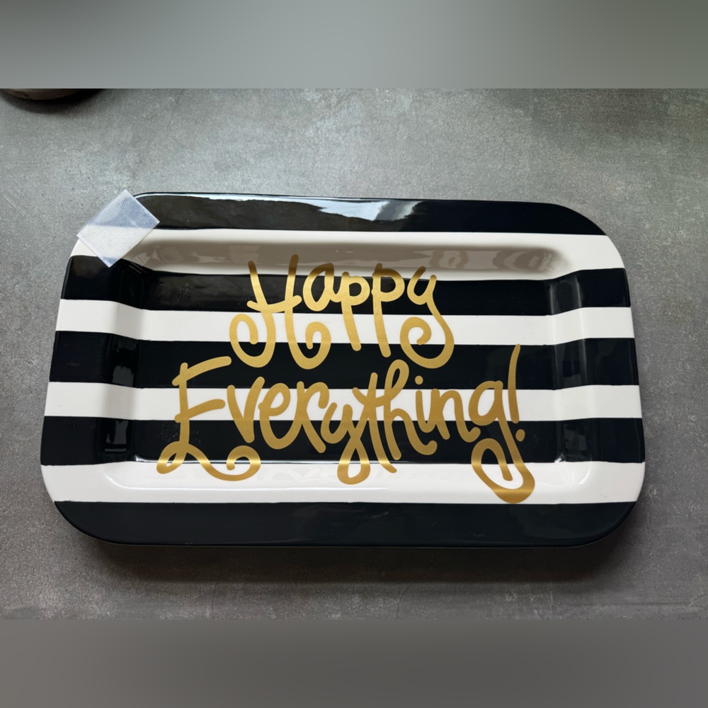 Happy Everything Ceramic Tray